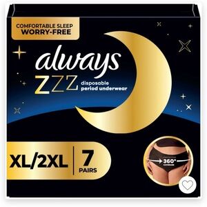 Always Period Underwear, Bundle of 3, XL/2XL